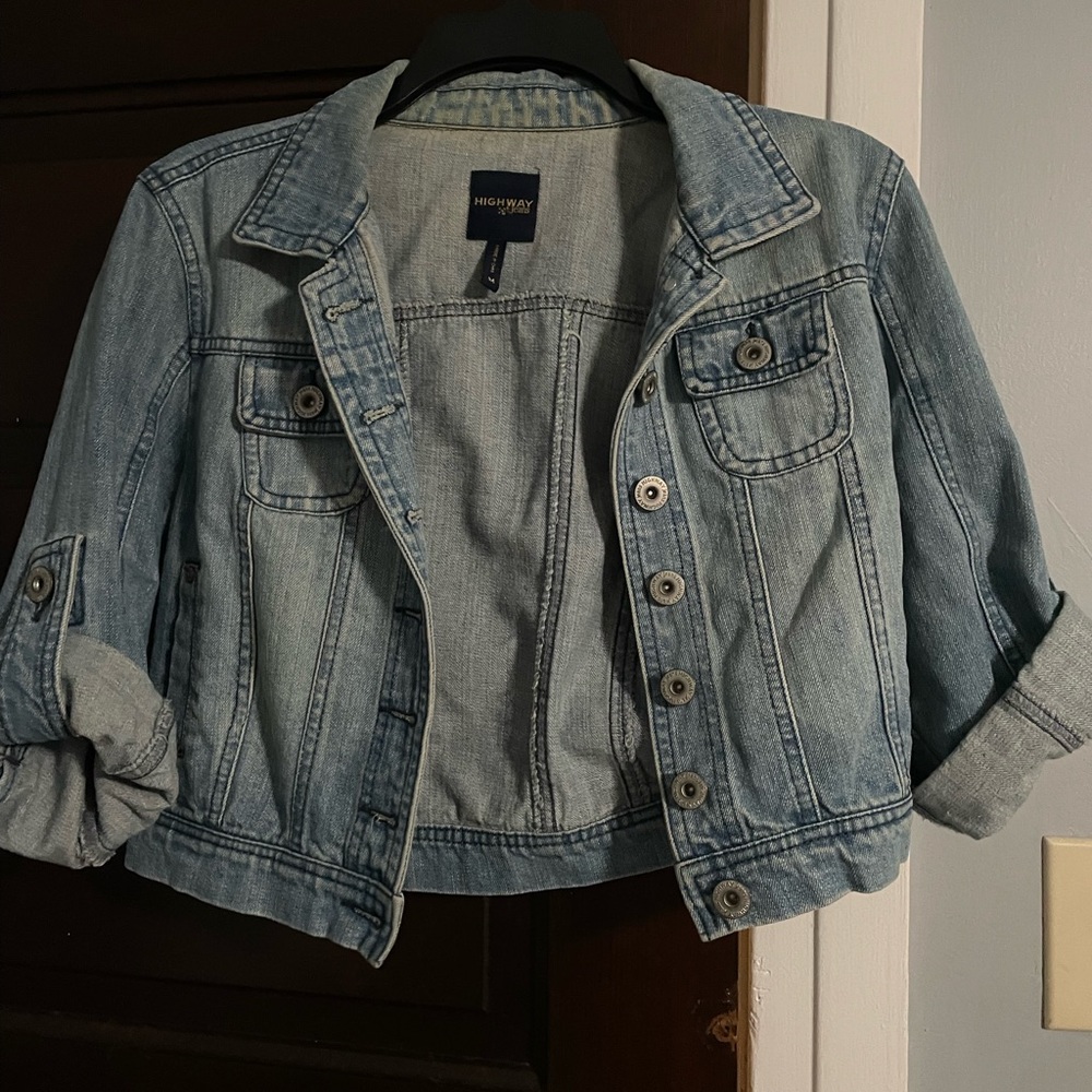 Highway Jeans Denim Jacket Cropped